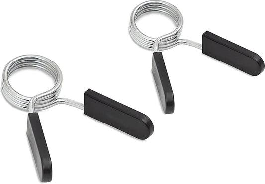 Black 2 Inch Barbell Clamps