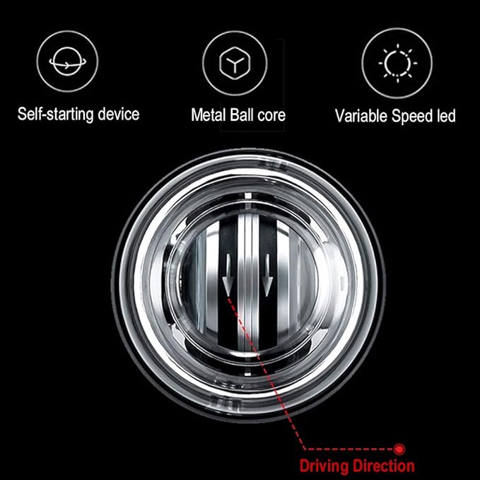 Auto Start Wrist Gyro Ball