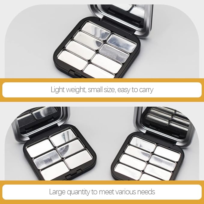 Beaupretty 2pcs Empty Lipstick Palette DIY Lipstick Lip