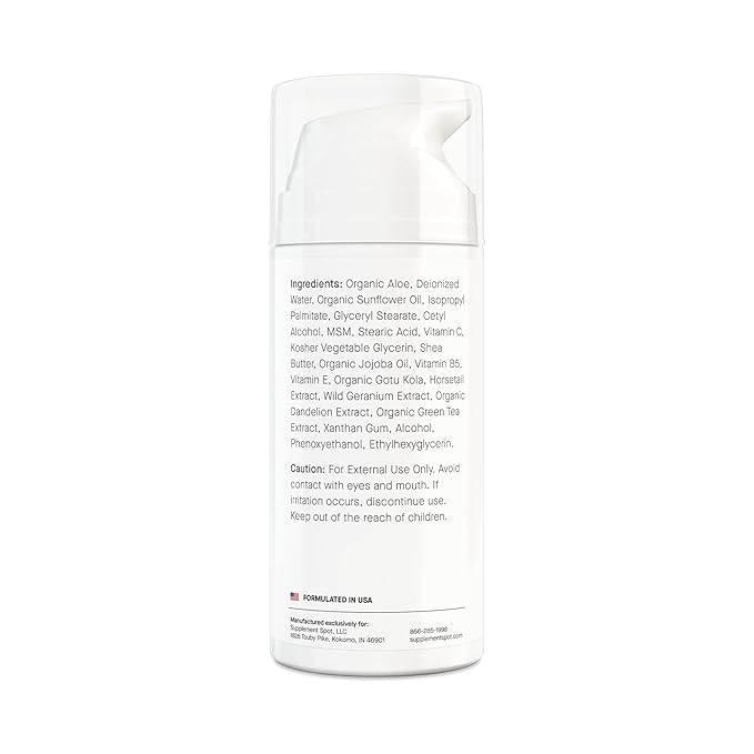 Antioxidant C Moisturizer - Revitalizing Vitamin Lotion w/Vitamin E Oil & Jojoba Oil – Vitamin Face Moisturizer For Fine Lines & Wrinkles - Suitable For All Skin Types