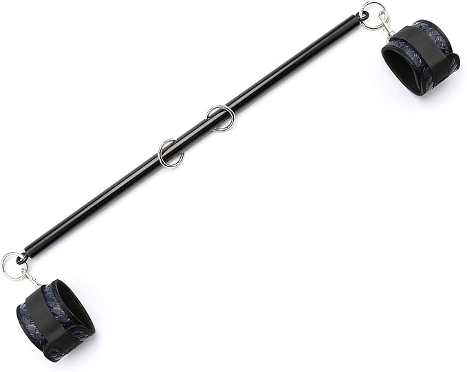 Black Expandable Spreader Bar Set with 4 Adjustable