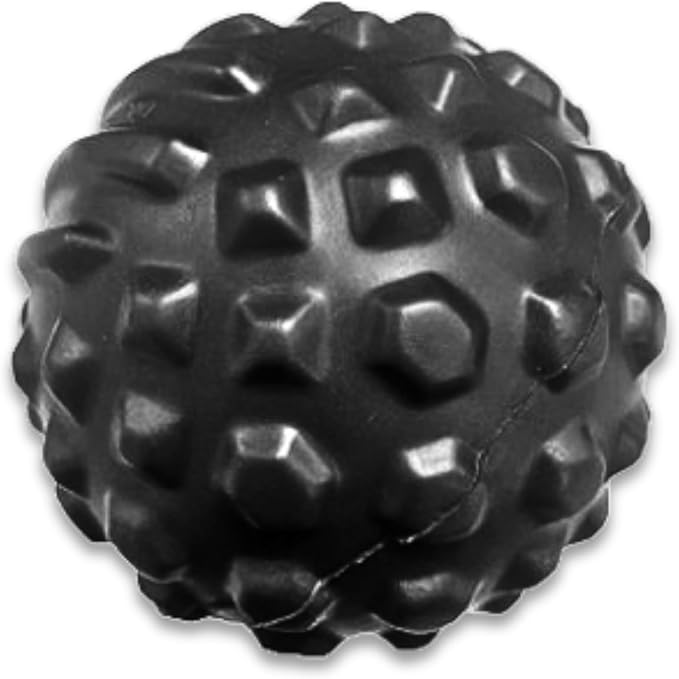 LEZER 4.7 inch Large Massage Ball Roller, Firm Therapy Ball, Deep Tissue Myofascial Release, Trigger Muscle Point, Pain Relief for Neck, Back, Psoas, Thigh, Hip Flexor