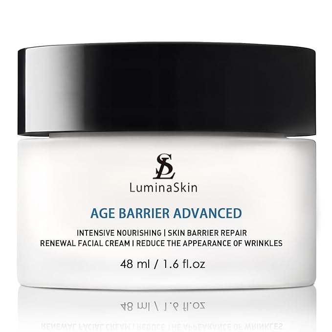 LuminaSkin Age Barrier Advanced Cream - Fix & Renewal Facial Cream - Hydrating Face Moisturizer, Anti Aging & Skin Barrier Repair Face Cream