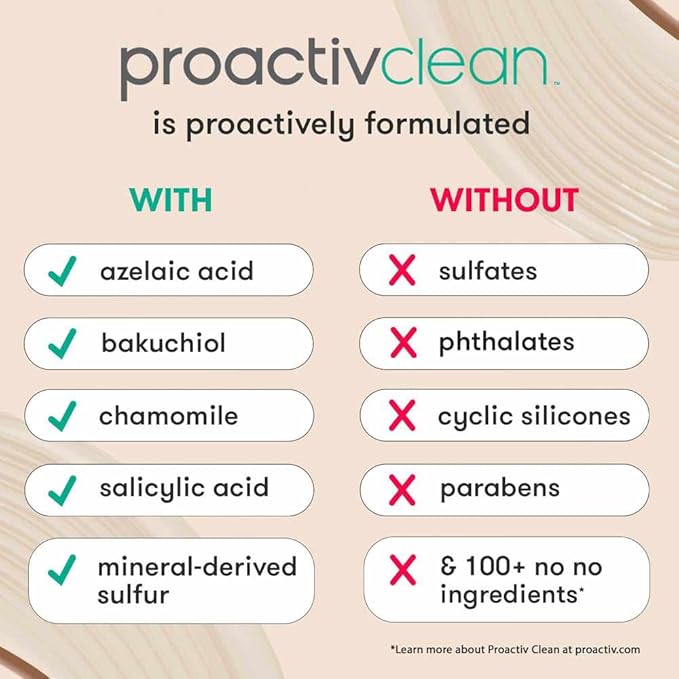 Proactiv Clean 3 Step Acne Routine w/ Pimple Patches- Sulfur Acne Treatment Cleanser, Azelaic Acid Serum, and Facial Moisturizer for Sensitive, Acne-Prone Skin- 30 Day Acne Kit with Pimple Patches
