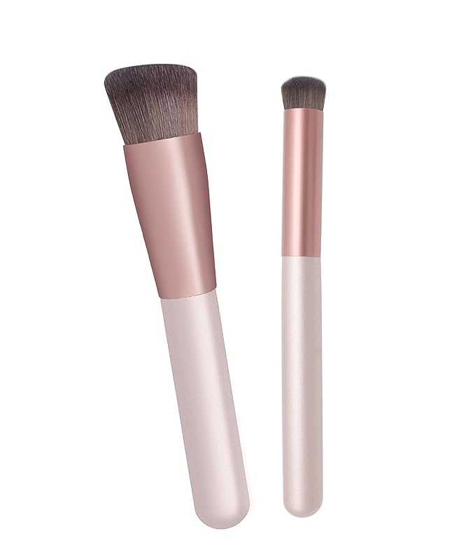 Foundation Brush, Concealer Brush, Kabuki Makeup Brush, Face Contour Makeup Brush, Can Be Used To Wipe Foundation, Makeup, Blush, Highlighter, Eye Shadow