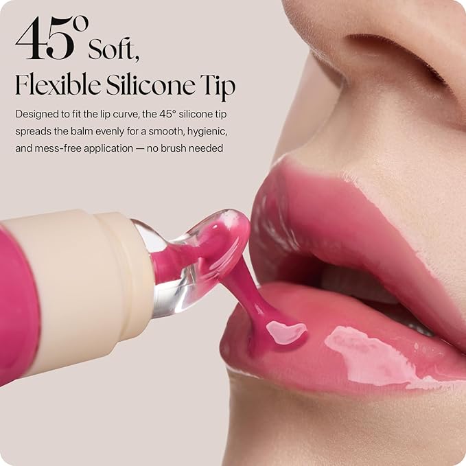 Nature Republic Honey Melting Lip Butter Balm – Moisturizing Tinted Plumping Lip Balm with Peptides, for Sheer & Glossy, Fuller-Looking Lips (Pink Candy)