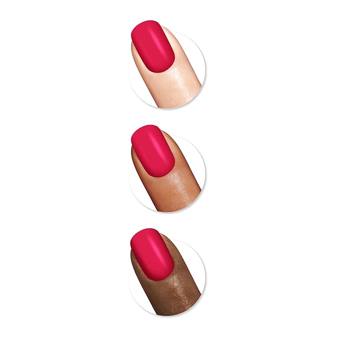 Sally Hansen Insta-Dri Nail Polish | Quick Dry, Long Lasting, Streak-Free Shine | Opaque, Glossy | 362 Crimson Crush | Classic Crimson Red Nail Color
