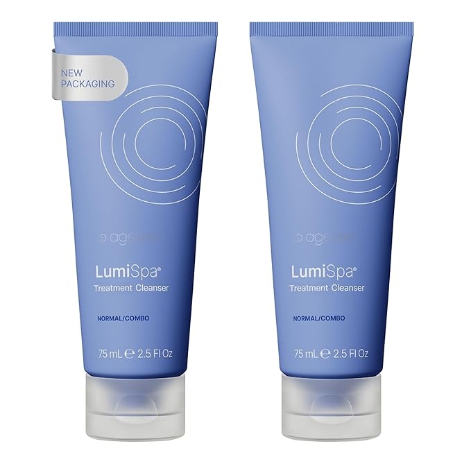 Nu Skin ageLOC LumiSpa Treatment Cleanser | Normal/Combo Skin | 2 Pack | Promotes Smooth, Refreshed Skin | Enhanced LumiSpa Performance | Infused with ageLOC Technology | 2.5 fl oz