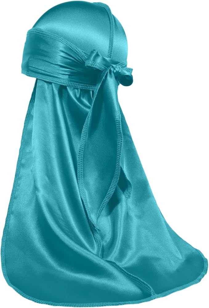 ForceWave Silky Durag for Men Wave Cap Satin Dorag for Men Women 360 Wave