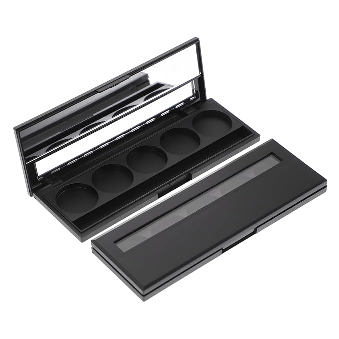 2Pcs 5 makeup pallet eyeshadow pans magnetic empty