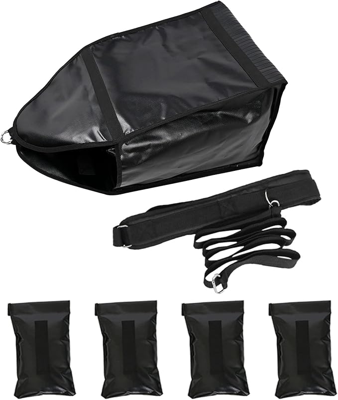 Begonia.K Adjustable Weight Sled Running Speed Training 4 Weight