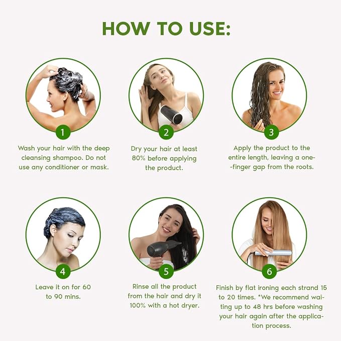 I Belli Capelli Ravenna Hair Straightening Kit – Organic Hair B-tox & Aloe Vera Mask – Anti-Frizz, Intense Hydration & Shine – Formaldehyde-Free B-otox Hair Treament For All Hair Types (2-Pack)