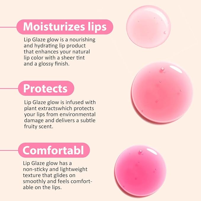 evpct 3Pcs Peach Strawberry Red cherry Mini Clear Changing