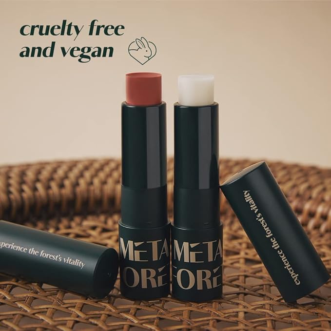 METAFORET Vegan Tinted Lip Balm 0.12oz Glow