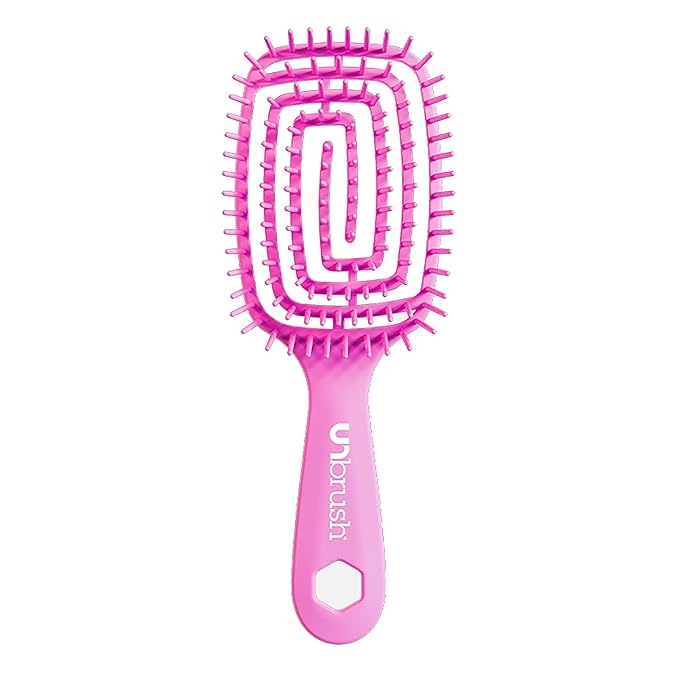 FHI Heat UNbrush Flex Detangling Hair Brush - Pink