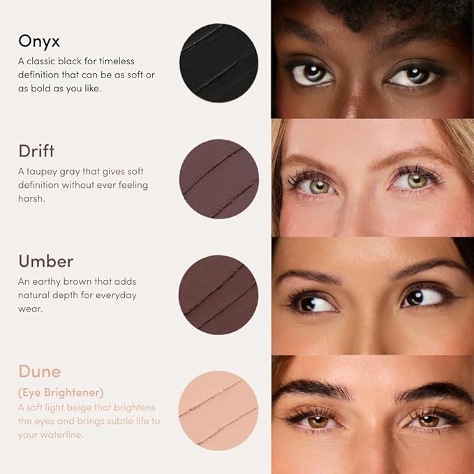 Ravie Beauty Soft Definition Longwear Eyeliner Pencil – Soft, Blendable, Waterproof & Smudge-Resistant Eye Liner for Everyday Natural Look – Vegan, Cruelty-Free, Clean Formula (Dune)