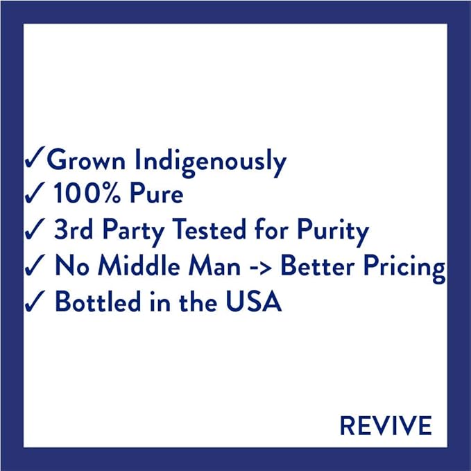 Frankincense King 10mL Essential Oil Blend by Revive Essential Oils - 100% Pure Therapeutic Grade, for Diffuser, Humidifier, Massage, Aromatherapy, Skin & Hair Care
