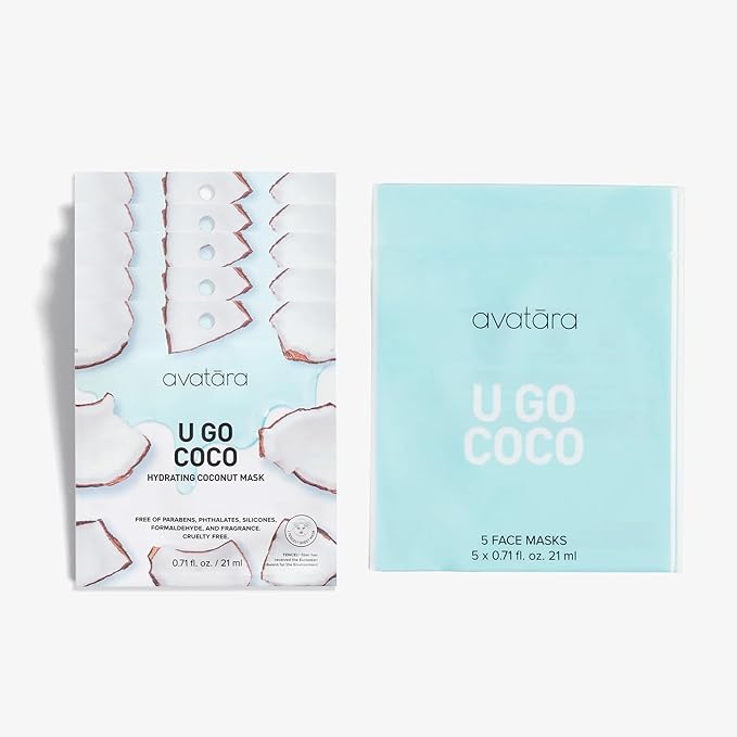 Avatara U Go Coco Facial Mask, Hydrating