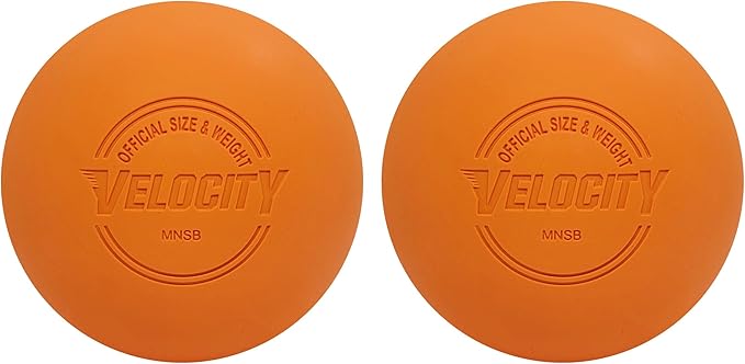 Velocity Lacrosse Balls - 1, 2, 3, 6, 12, 18, 24, 36, 60 and 120 Packs - for Practice, Official NFHS and College Approved Size