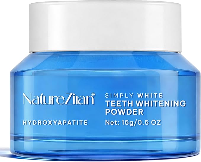 Teeth Whitening Powder - Removes Stains - No Sensitivity - Breath Freshener, Coffee Stain Remover - Toothpaste Powder