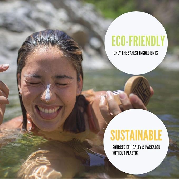 Original Sunblock - Natural Sun Screen - Zinc Sunscreen - Reef Safe Sunscreen - Surf Sunscreen SPF 30 Sunscreen (Zombie White, 2 oz)