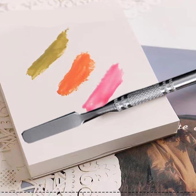 50 Sheets Disposable Nail Polish Palette Paper Nail