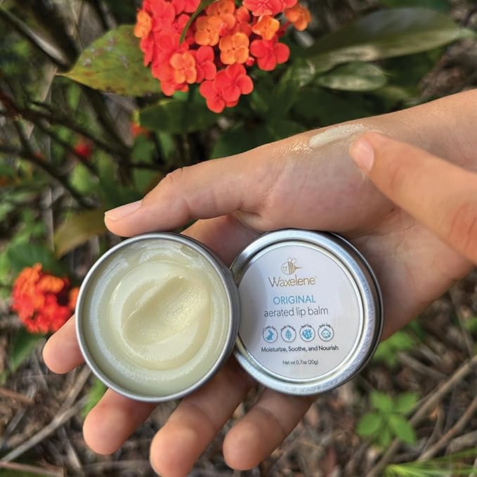 Waxelene Original Aerated Lip Balm Tin Multipurpose