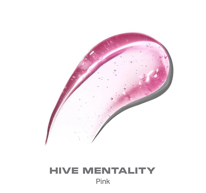 Morphe Hot Honeys Volumizing Lip Oil Plumper - Hydrating Lip Gloss for Women with Manuka Honey + Chili Extract - Makeup for Tingling Volume & Glossy Sheer Tint - Hive Mentality (0.15 fl oz)