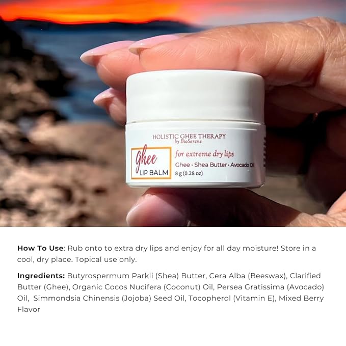 Natural Lip Balm For Very Dry Lips,