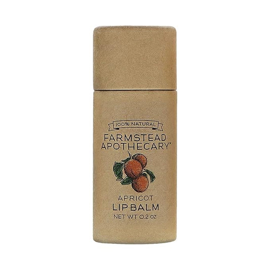 Farmstead Apothecary, Lip Balm Apricot, 0.25