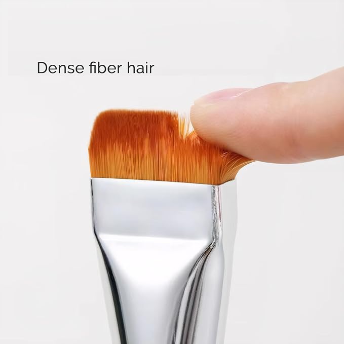 ENCHANTLIVING Foundation Brush for Liquid Makeup,Concealer Brush,Cosmetic Brush,Kabuki Brush, Premium Soft Bristles,Doesn't Soak Up Powder For Creams,Facial Mask,Liquids,Mask Cosmetic Makeup Tool
