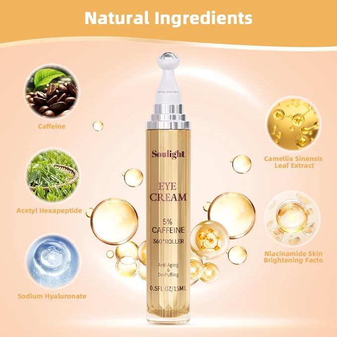 5% caffeine eye serum anti