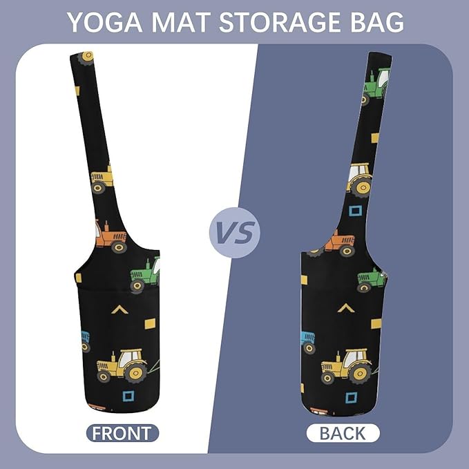 Yoga Mat Bag Large Tote Carrier Holder with Water Bottle Pocket Yoga Bags