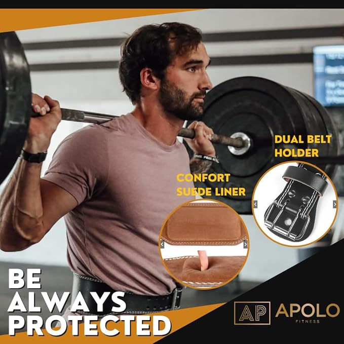 Apolo Weightlifting Belt - Cinturón de levantamiento de