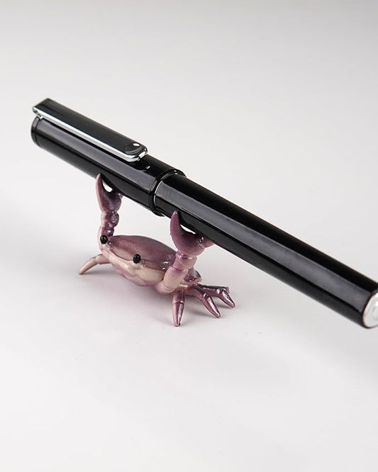 Crab pen holder for desk