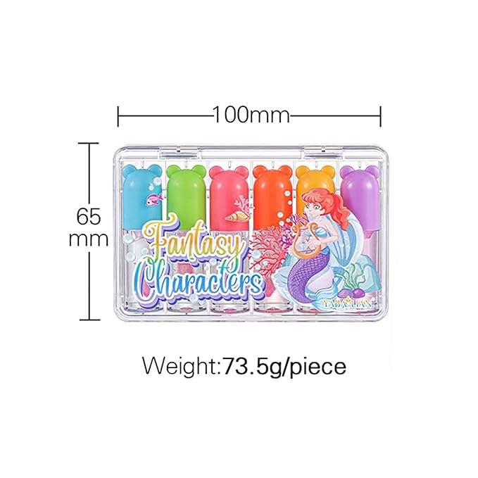 Lip Oil Tinted, Joyeee 6pcs Moisturizing Lip Glow Moisturizing