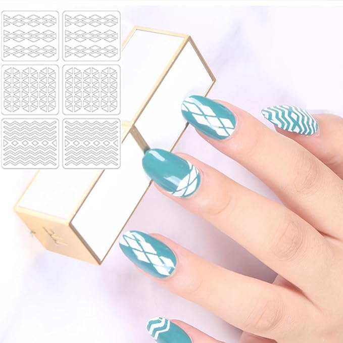 Nail Art Pens 12 Colors Nail Art Pens Set, 0.5mm 3D Nail Polish Pens+24 Reusable Template Stickers Nail Art Markers for Nail Art, Quickly Dry Nail Art Pen for Painting Nails for Home Salon