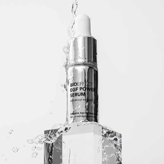BIOEFFECT EGF Power Serum | Epidermal Growth Factor + KGF + Hyaluronic Acid | Intensive Age-Defying Face Treatment for Deep Wrinkles, Firmness & Skin Renewal, 15 mL / 0.50 oz
