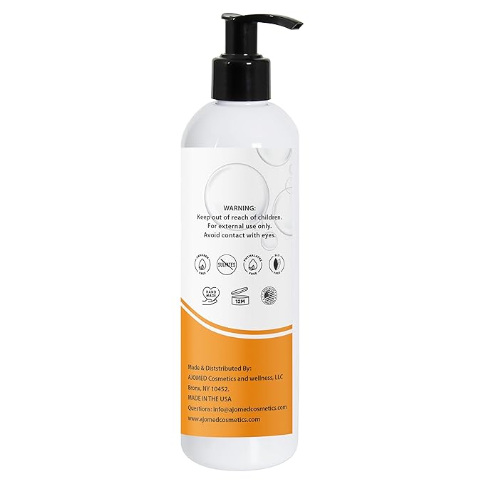 AJOMED COSMETICS Tallow & Goat Milk Body Wash, handmede body soap Moisturizing and Cleansing for All Skin Types 12 oz (Regular)