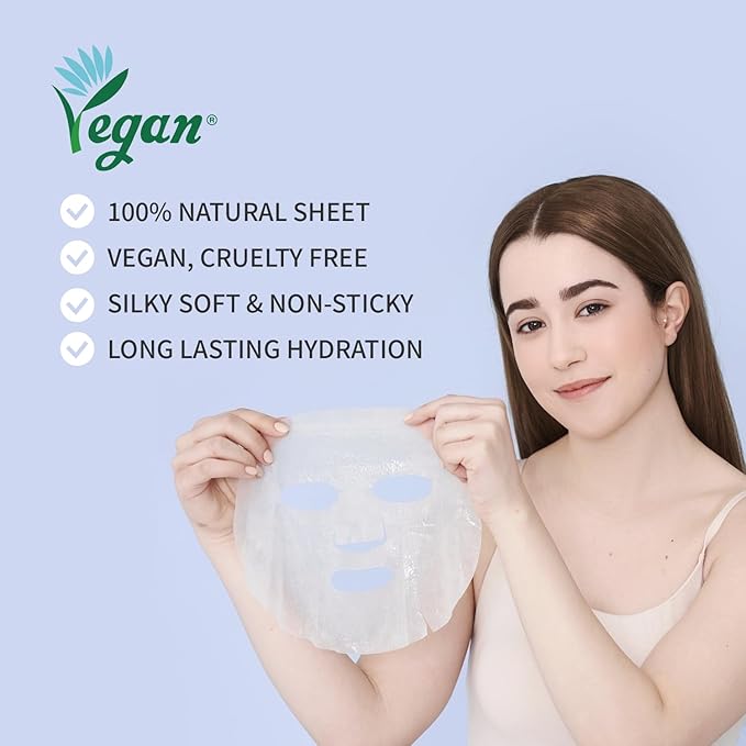 Collagen Hydrating Sheet Masks for Face Korean Anti Hazel 10EA