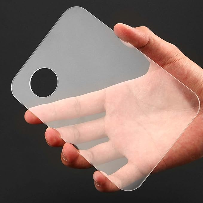 6 PCS Acrylic Makeup Palette, Clear Makeup Palette