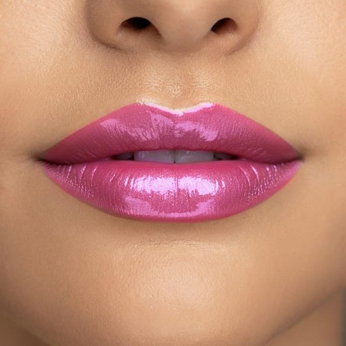 Radiant Professional Lip Glaze (23 Shades) - Ultra-Glossy, Non-Sticky & Long-Lasting Lip Gloss for Women - High Shine Hydration - Vegan & Moisturizing for Soft, Nourished Lips - (13 FUCHSIA SPARKLE)