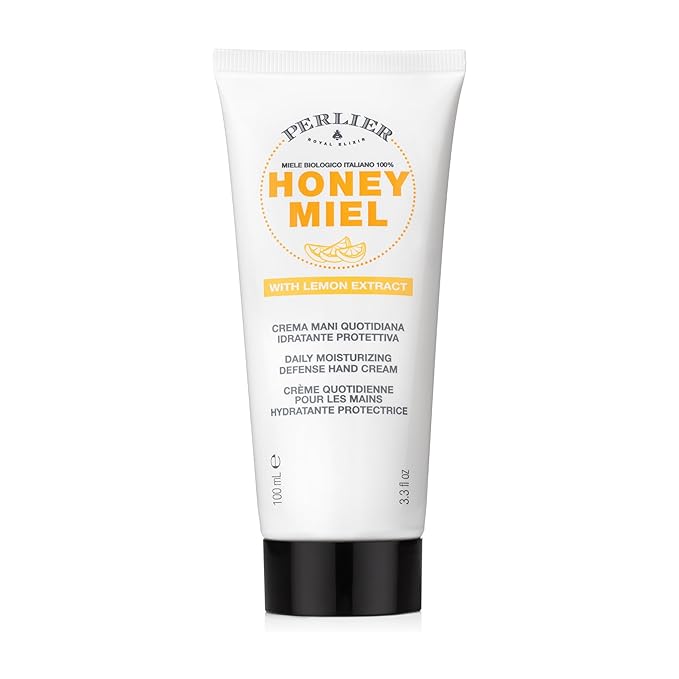 Perlier – Honey Lemon Regenerating Body Cream, 8,4 oz – Ultra-Moisturizing Body Butter with Italian Honey & Royal Jelly, Energizing Citrus Scent for Smooth, Hydrated, Revitalized Skin
