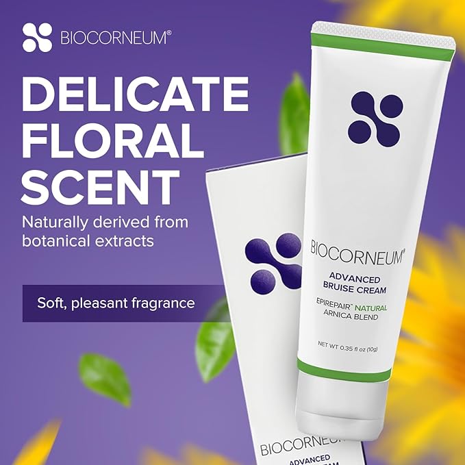 BIOCORNEUM Advanced Bruise Cream 1oz – Professional-Grade Arnica & Vitamin K Cream for Visible Skin Recovery – Botanical Formula with Vitamin E, Green Tea Extract & More – Lightweight, Fast-Absorbing