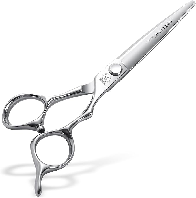 Fenice Peak 5.5" Professional Hair Cutting Scissors, VG10 Japanese Stainless Steel Barber Scissors, CNC Sharpened Hairdressing Right Hand Shears for Precision Cutting, Salon Stylist & Home