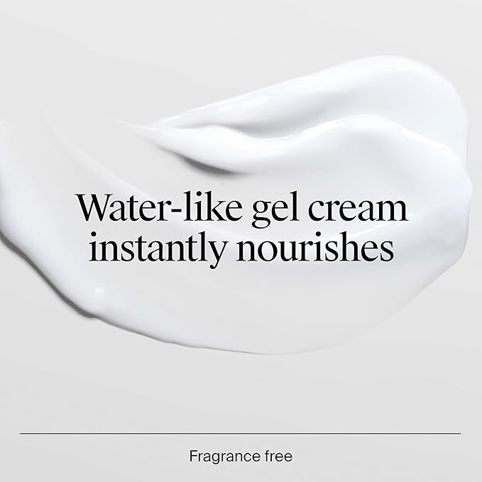 Neutrogena Hydro Boost Gel Cream with Hyaluronic Acid, Lightweight Facial Moisturizer for Normal to Dry Skin, Hydrating & Non-Comedogenic Face Cream for Dewy, Plump Skin, Fragrance Free, 1.7 fl. oz