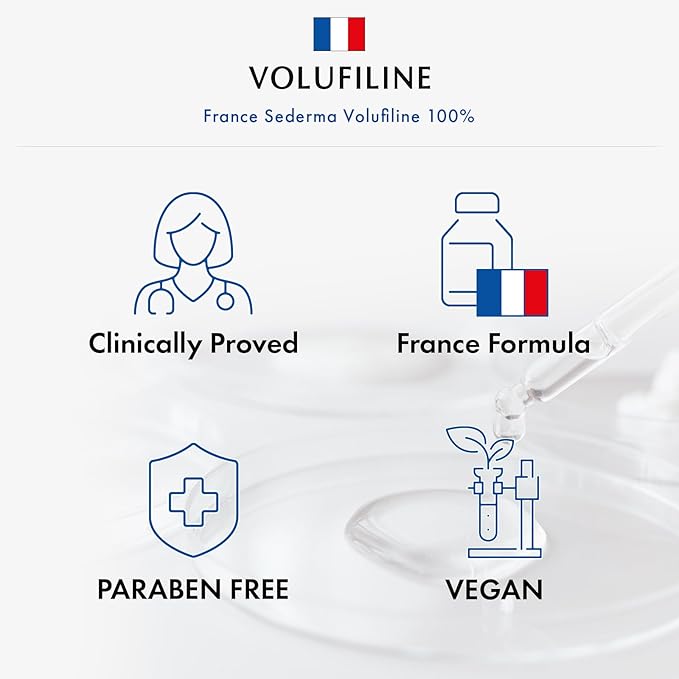 TOSOWOONG Volufiline Serum, 100% France Sederma Volufiline Concentrate for Plumping, Skin firming, Boost and Glass skin, glow Skincare for Face, lip and body, 11ml 0.37 fl. oz.