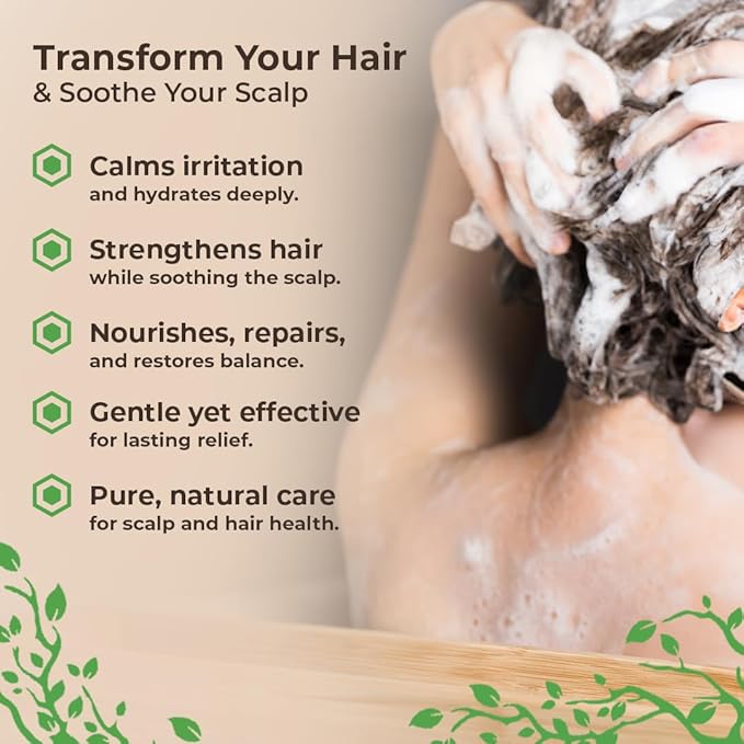 Eczema Psoriasis Conditioner and Dry Scalp Treatment - Anti Dandruff Hair Conditioner for Damaged Dry Hair - Scalp Psoriasis - Deep Conditioner for Seborrheic Dermatitis Scalp - Dry Scalp Conditioner