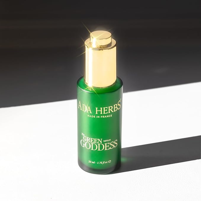 Green Goddess Niacinamide 5% Face Serum - Brightening Serum with Vitamin C Peptides & Bisabolol - Dark Spot Corrector Anti-Aging Hydrating for All Skin Types - 99% Natural (1.76 oz)