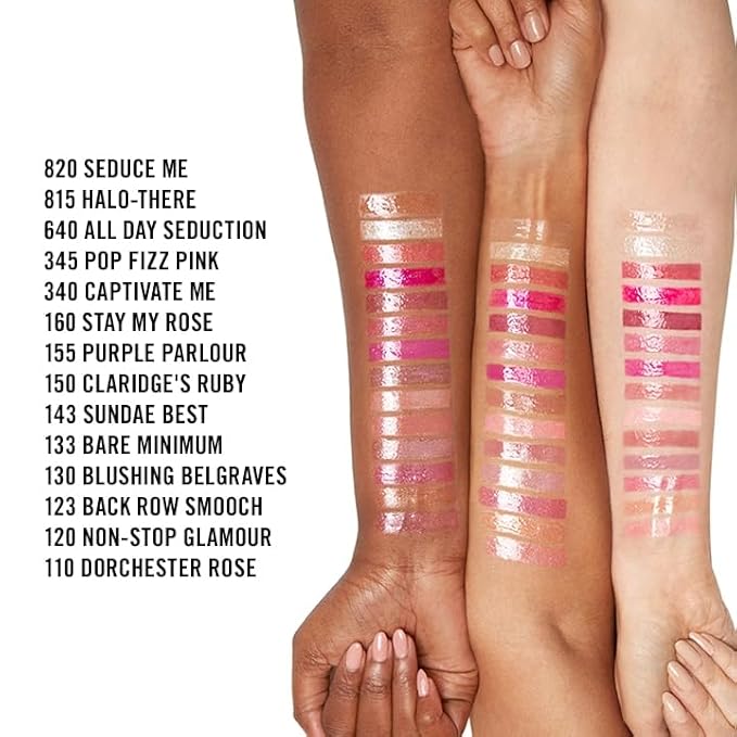 Rimmel Stay Glossy Lip Gloss - Non-Sticky and Lightweight Formula for Lip Color and Shine - 360 The Future is Pink, .18oz